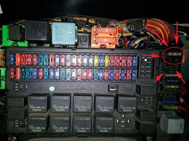 AdBlue emulator installation on DAF XF trucks