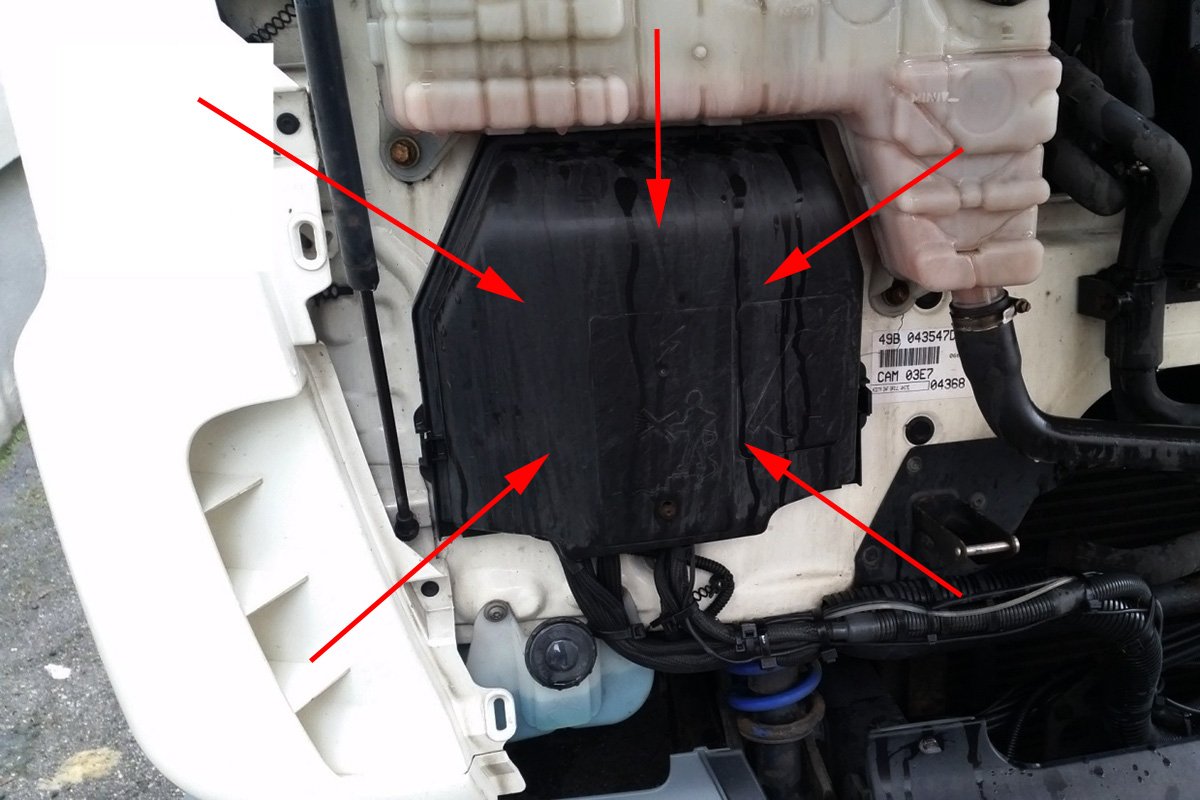 DAF LF (EURO 4, EURO 5 EEV) AdBlue emulator installation