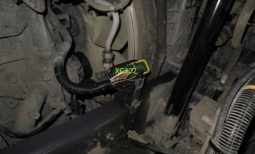SCR connector location FH4/FM4 EURO 5